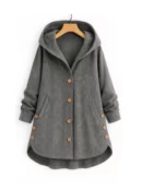 Veste Manteau en Faux Daim