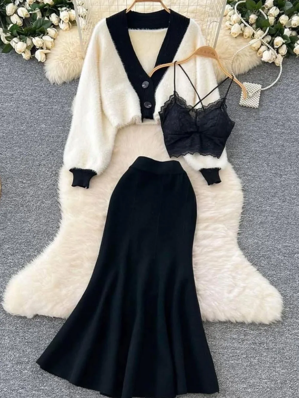Ensemble Lotus 3 pièces